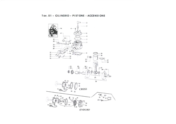 Cylinder - Stempel - Krumtap